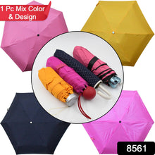 Umbrella Summer Sun and Rain Protection Foldable Cute Umbrella || UV Protection Rain Sun Umbrella || Travel Accessories || Umbrella for Children, Girls, and Boys (1 Pc / Mix Color / Design)