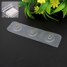 Adhesive Nails Wall Hooks (Screw Sticker / 3 Hook / 1 Pc)