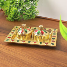 Rakasha Bandhan Special Puja Thali, Kumkum Thali Holder, Pooja Return Gift, Indian Housewarming Gifts, Brother / Bhai / Bhabhi / Sister / Family  Rakhi for Rakshabandhan, Diwali