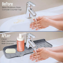 Silicone Sink Faucet Pad / Mat (1 Pc / 33x12 Cm)